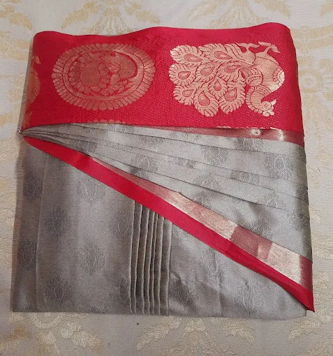 Saree prepleate and box folding by KL Fashion's